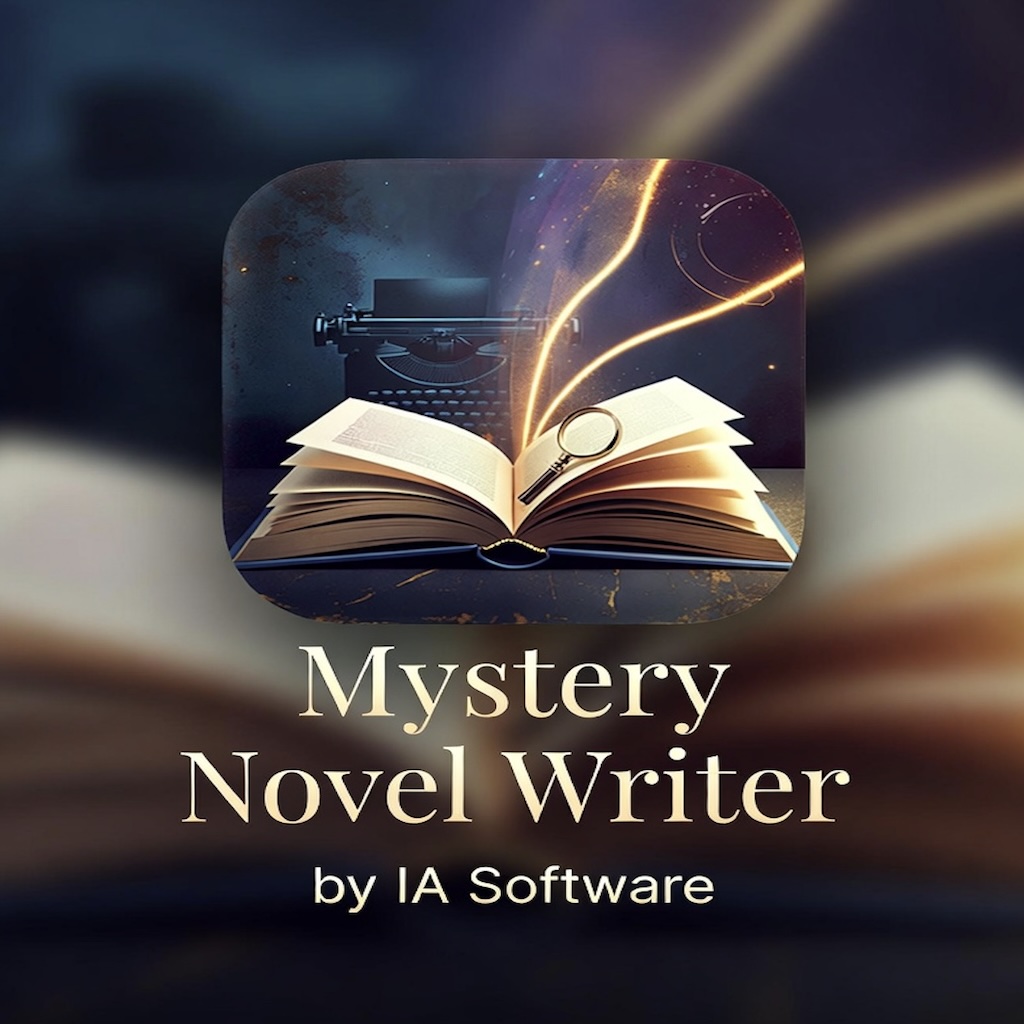 Mystery Novel Writer Logo