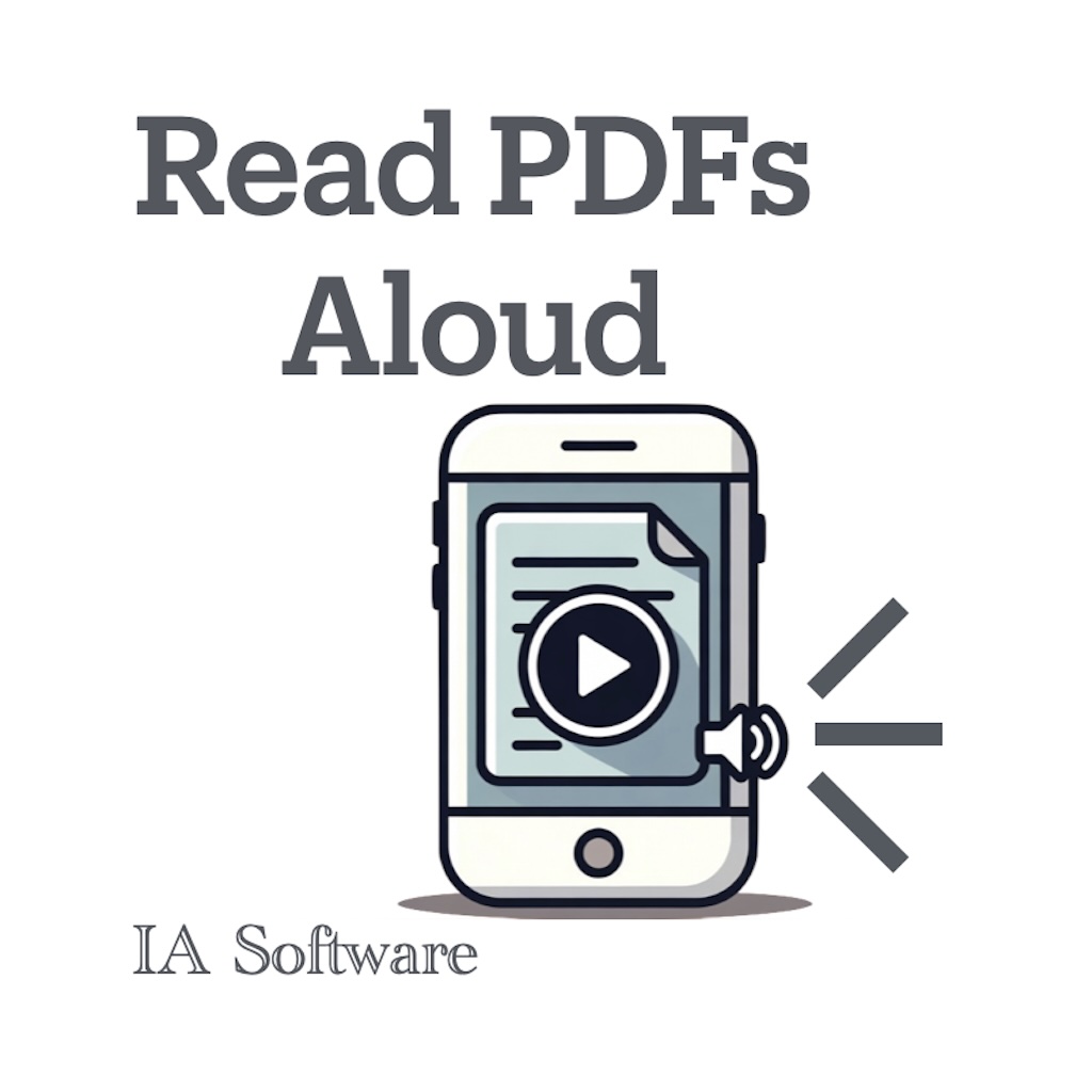 Read PDF Files Aloud Logo